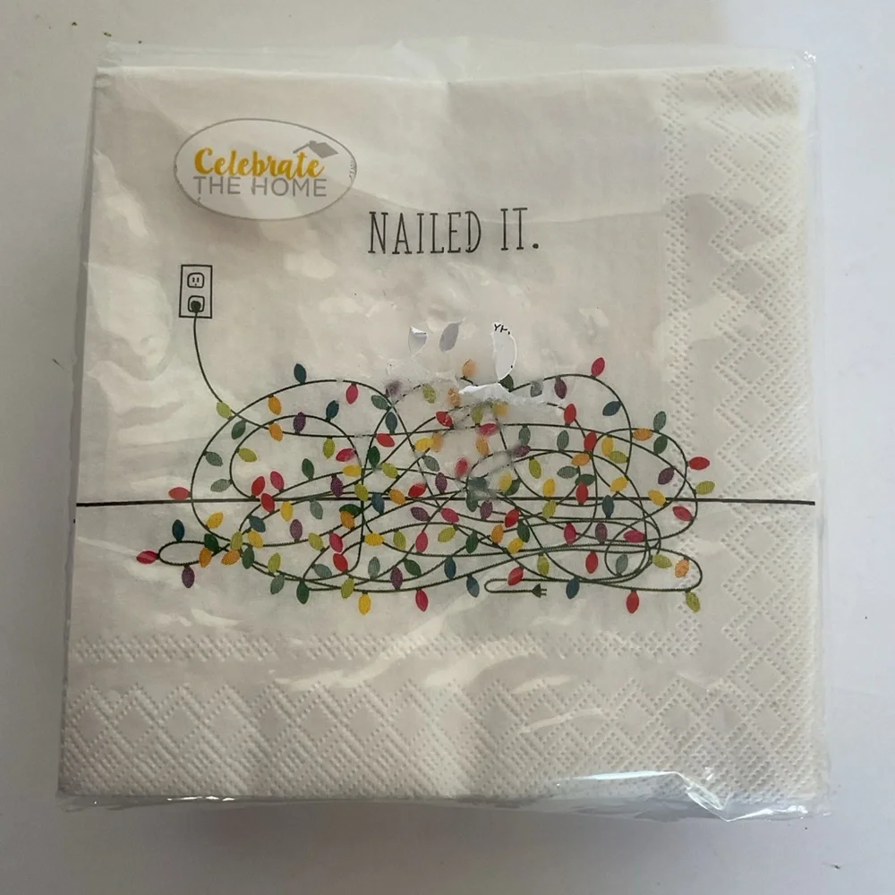 Holiday Cocktail Napkins. NWT